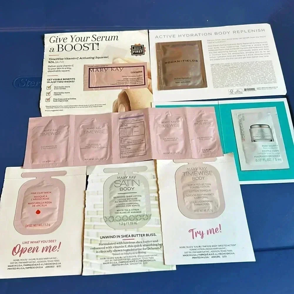 Skincare Body care samples‎